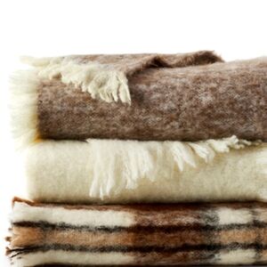 Garnet Hill Alpaca Throw